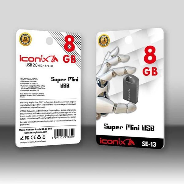 ICONIX-SUPER-MINI-FLASH-DISKS-8GB