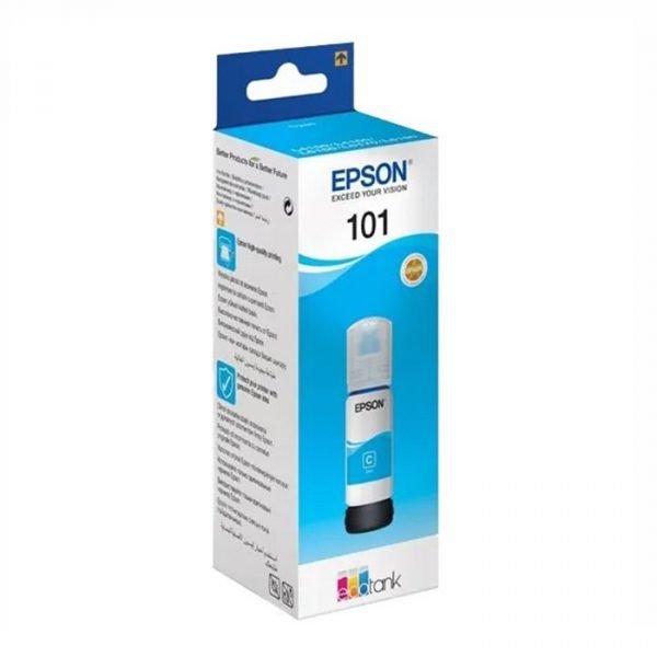 Epson 101 cyan ink bottle