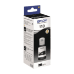 EPSON 110 XL EcoTank Pigment black ink bottle – 120ml (C13T03P14A) - Image 3