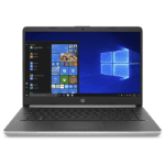 HP 14-DQ1025NR 10TH Ci3-1005G1 4GB DDR4, 128GB SSD/WIN 10 14"