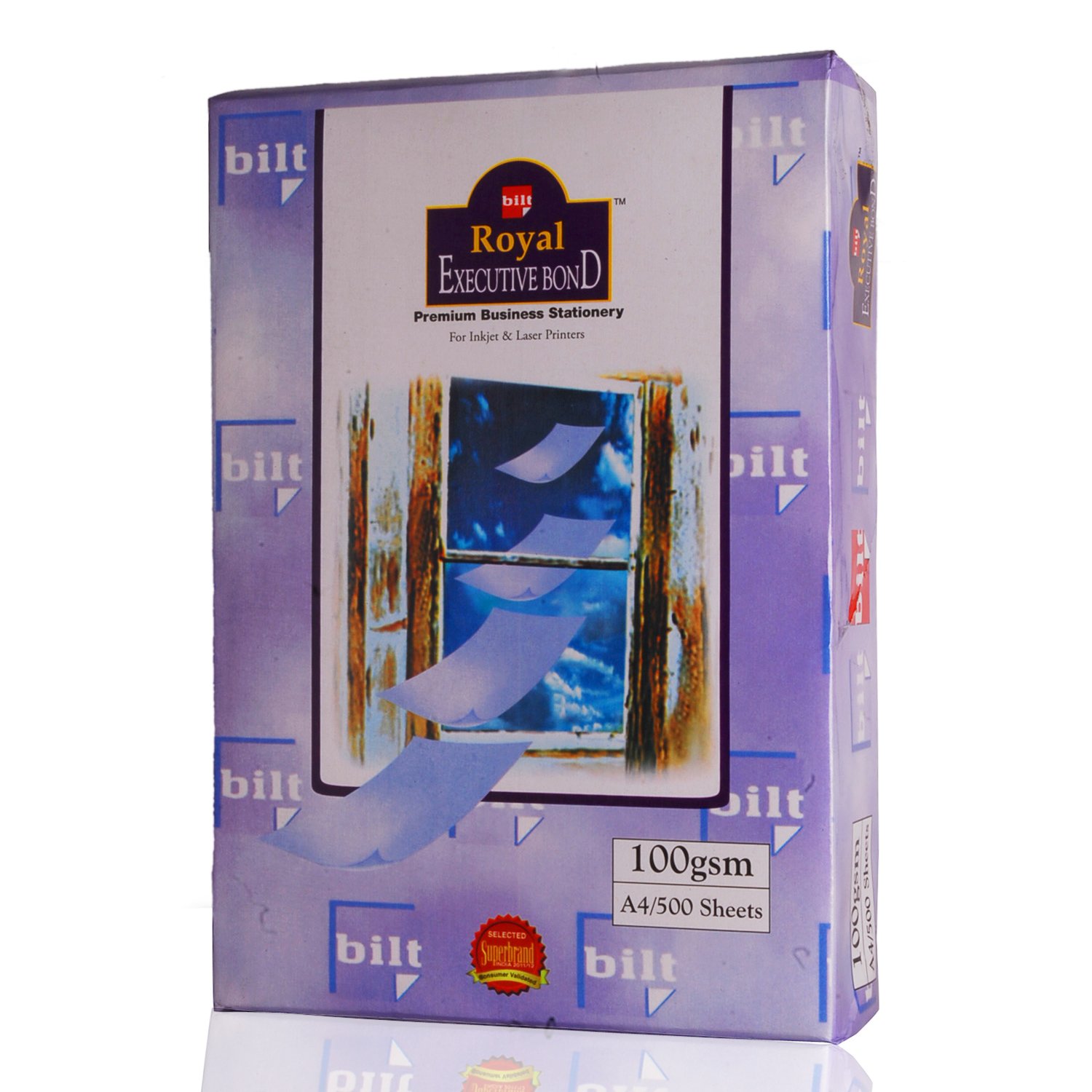 71WmDGMqPzL.jpg Bilt Royal Executive Bond Paper - A4, 100 GSM, Camelle - Image 1