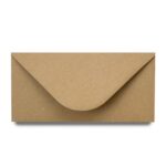 BROWN MANILA ENVELOPE DL 25-PACK