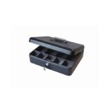 CASH BOX 12" BLACK 8878L