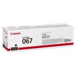 Canon 067 Black Toner Cartridge (1,350 Pages) for Canon LBP631 , LBP633 , MF651 , MF655 , MF657 Printers