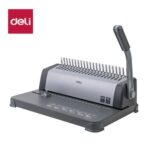 DELI 3872 BINDING MACHINE STEEL - PUNCH CAPACITY = 15 SHEETS / BIND CAPACITY = 425 SHEETS