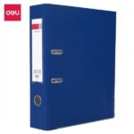 DELI 39596FC PVC BOX FILE- Without Index (Blue|Black)