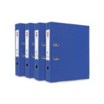DELI 39596FC PVC BOX FILE - BLUE - WITH A-Z BOX FILE INDEX