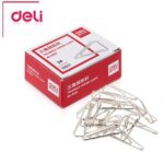 DELI E0051 TRIANGLE SILVER PAPER CLIPS 29MM 100's