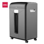 DELI E14400 CROSS-CUT PAPER SHREDDER - Can shred: CD/DVD, Paper, Card, Paper Clip, Staples