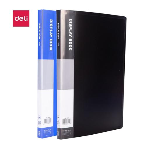 DELI-E38145-DISPLAY-BOOK-20-POCKET.jpg DELI E38145 DISPLAY BOOK 20 POCKET - Image 1