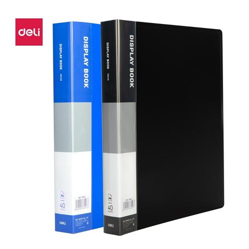 DELI-E38147-DISPLAY-BOOK-40-POCKET.jpg DELI E38147 DISPLAY BOOK 40 POCKET - Image 1