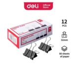 DELI E38563 BINDER CLIPS 32MM