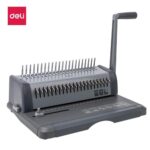 DELI 3873 BINDING MACHINE STEEL - PUNCH CAPACITY = 18 SHEETS / BIND CAPACITY = 425 SHEETS