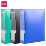 DELI E5007 DISPLAY BOOK 100 POCKET - WITH STORAGE BOX - ASST.