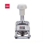 DELI E7506 STEEL NUMBERING MACHINE 6 DIGIT