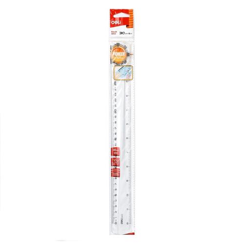 DELI-G003-DURABLE-RULER-30CM.jpg DELI G003 DURABLE RULER 30CM - Image 1
