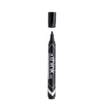 DELI U101 THINK PERMANENT CHISEL MARKERS - U10120 BLK/ U10130 BLU/ U10140 RED/ U10150 GRN