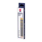 DELI U200 MATE HB PENCILS WITH RUBBER-TIP