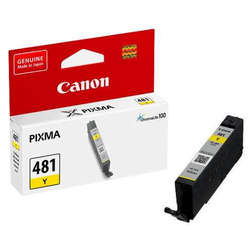 Q-5.png Canon CLI-481Y Yellow Ink Cartridge - Image 1