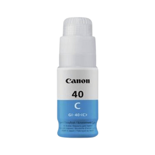 Q3.png Canon GI-40 Cyan Ink Bottle - Image 1