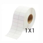 Thermal Labels 2 across 1" x1" (32mm x32mm)  5000 labels per roll