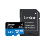 64GB Lexar® High-Performance 633x microSDXC™ UHS-I, Global|LSDMI64GBB633A - Image 2