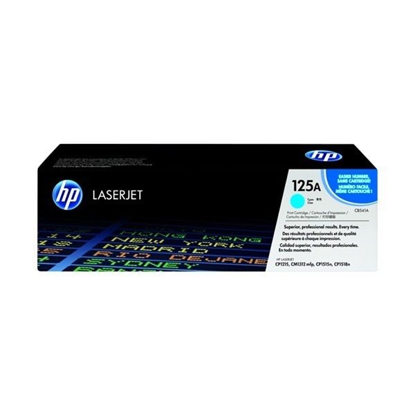 HP 125A Cyan Original LaserJet Toner Cartridge HP 125A Cyan Original LaserJet Toner Cartridge - Image 1