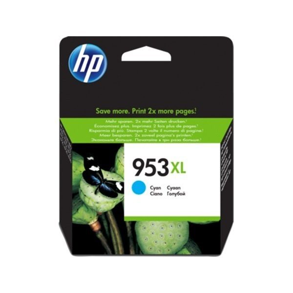HP 953XL High Yield Cyan Original Ink Cartridge HP 953XL High Yield Cyan Original Ink Cartridge - Image 1