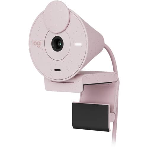 Logitech BRIO 300 Full HD webcam - ROSE - USB