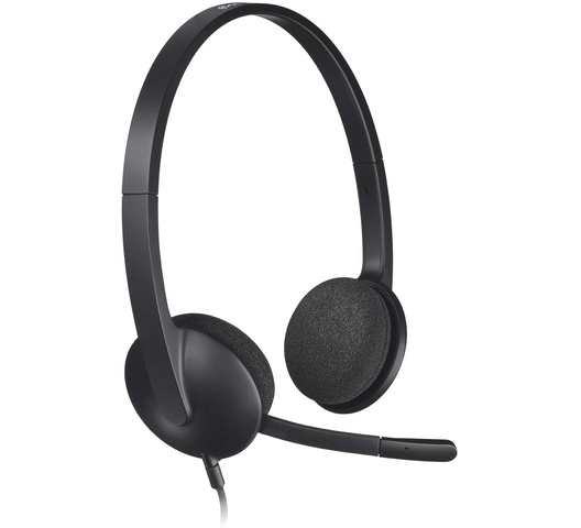 Logitech H340 USB Stereo Headset with microphone