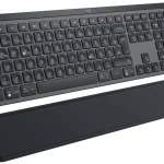 Logitech MX Keys Plus Bluetooth Illuminated Keyboard with Palm Rest