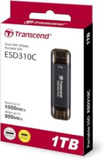 Transcend 1TB, External SSD, ESD310C, USB Type-A/USB Type-C Price