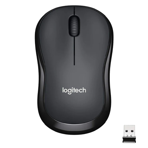 Logitech M221 Logitech M221 Wireless Mouse with Silent Clicks (Graphite) - Image 1
