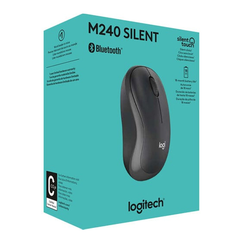Logitech M240 Silent Bluetooth Mouse Logitech M240 Silent Bluetooth Mouse - Image 1