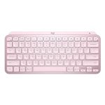 Logitech MX Keys Mini – Advanced Illuminated Wireless Keyboard – Pink
