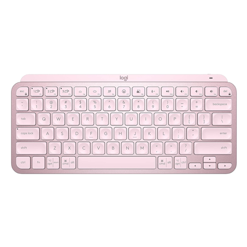 Logitech MX Keys Mini – Advanced Illuminated Wireless Keyboard – Logitech MX Keys Mini – Advanced Illuminated Wireless Keyboard – Pink - Image 1