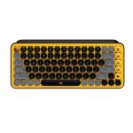 Logitech Pop Keys Mechanical Wireless Keyboard Yellow