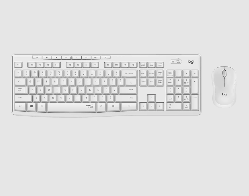 Logitech MK295 Silent Wireless Keyboard & Mouse Combo Logitech MK295 Silent Wireless Keyboard & Mouse Combo