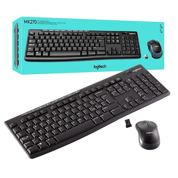 Logitech Wireless Combo MK270 - Keyboard and mouse Logitech Wireless Combo MK270 - Keyboard and mouse