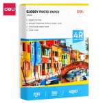 Deli EL302 Inkjet Glossy Photo Paper