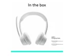 Logitech Zone 300 Wireless  Headset -White - Image 5